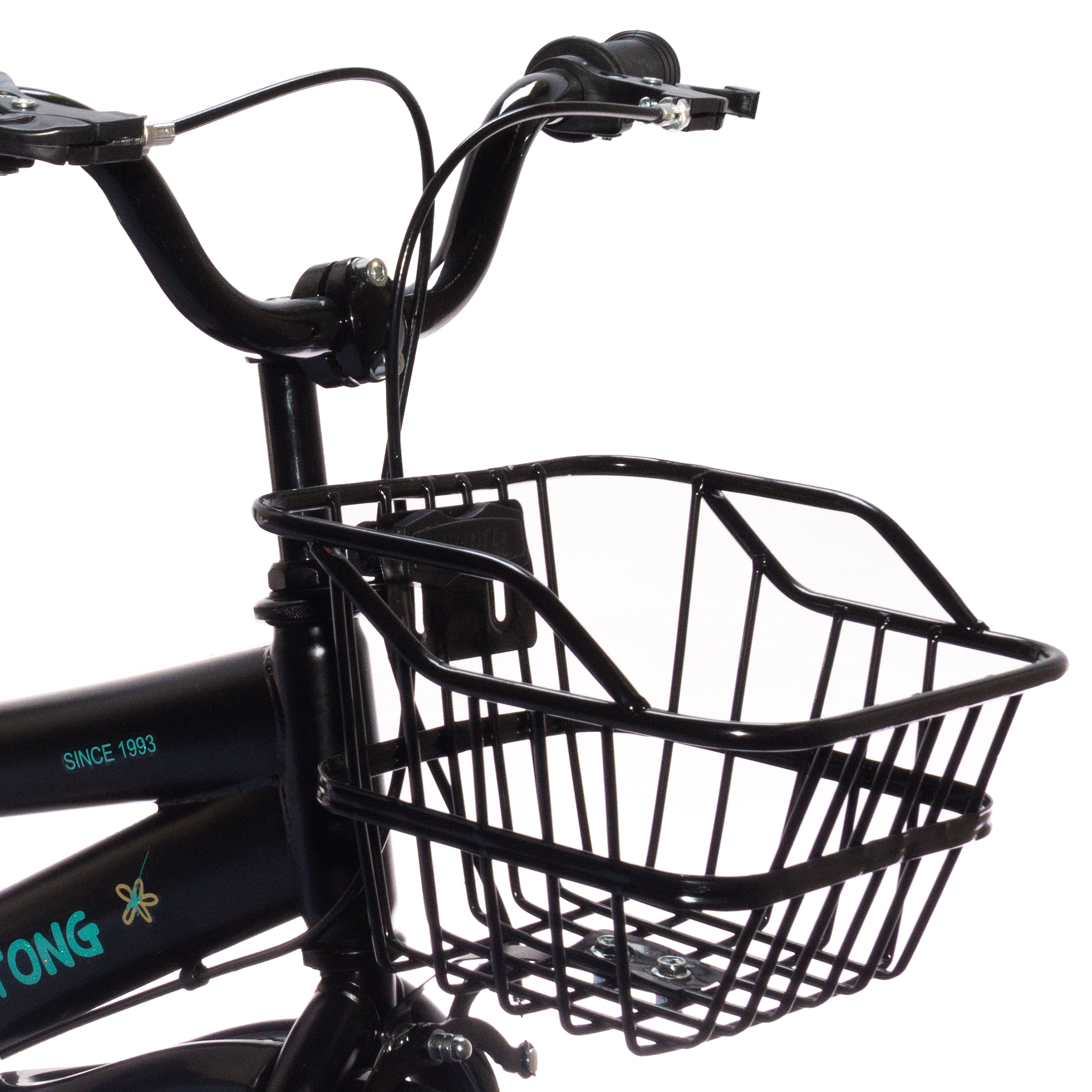 Bicicleta Infantil Trekky Toys RACOON 18” Negra con Canastilla - Image 6