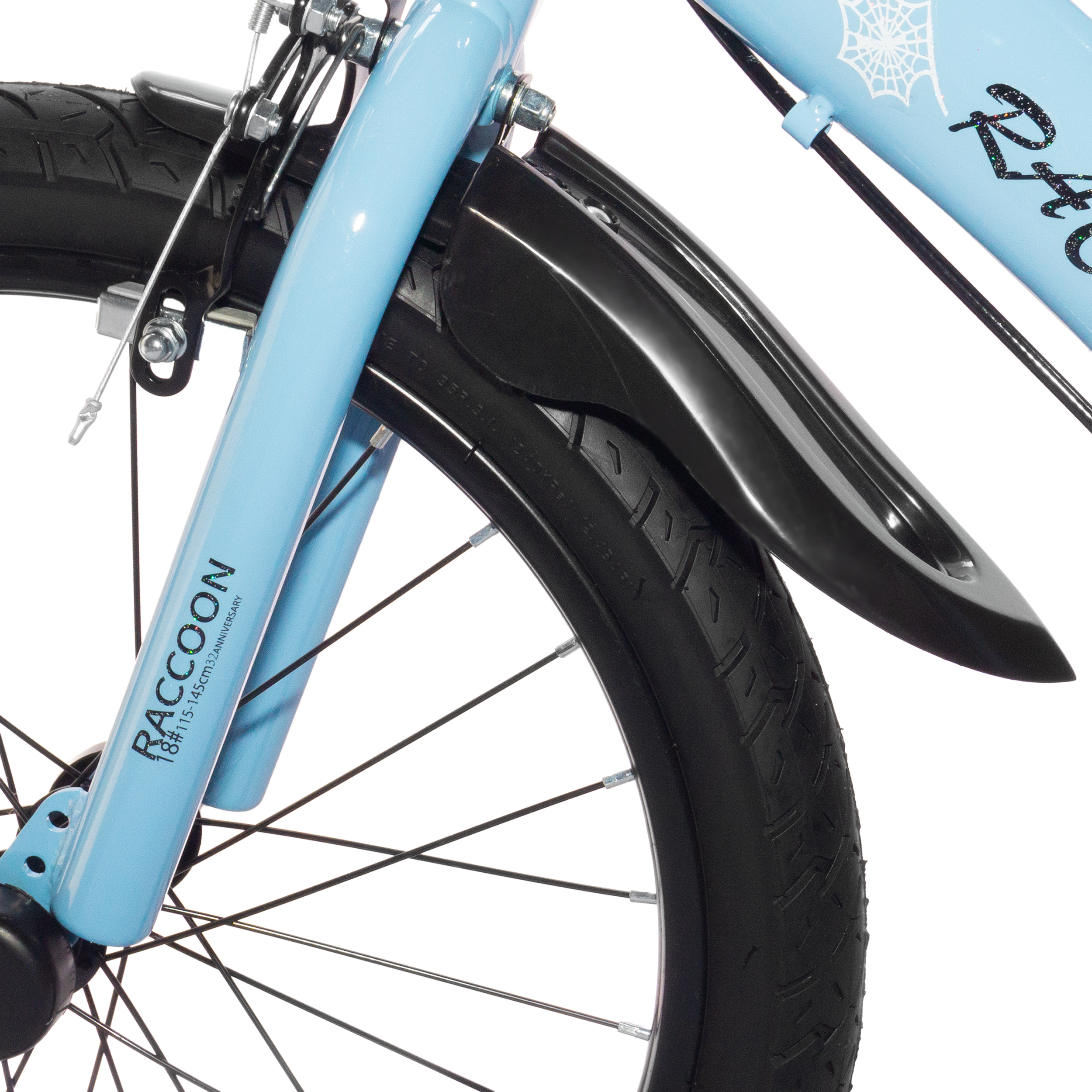Bicicleta Infantil Trekky Toys RACOON 18” Azul con Canastilla - Image 3