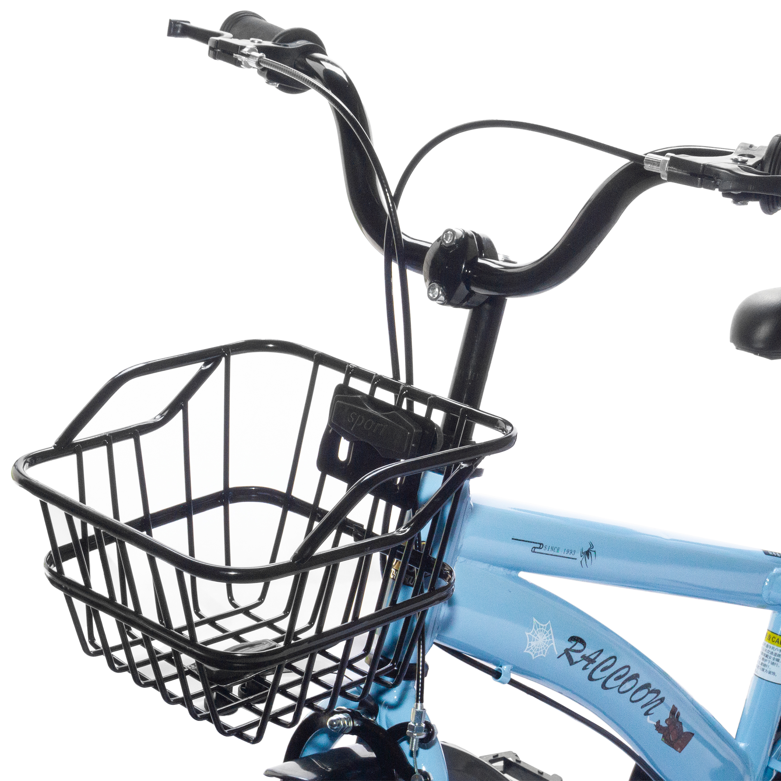 Bicicleta Infantil Trekky Toys RACOON 18” Azul con Canastilla - Image 4